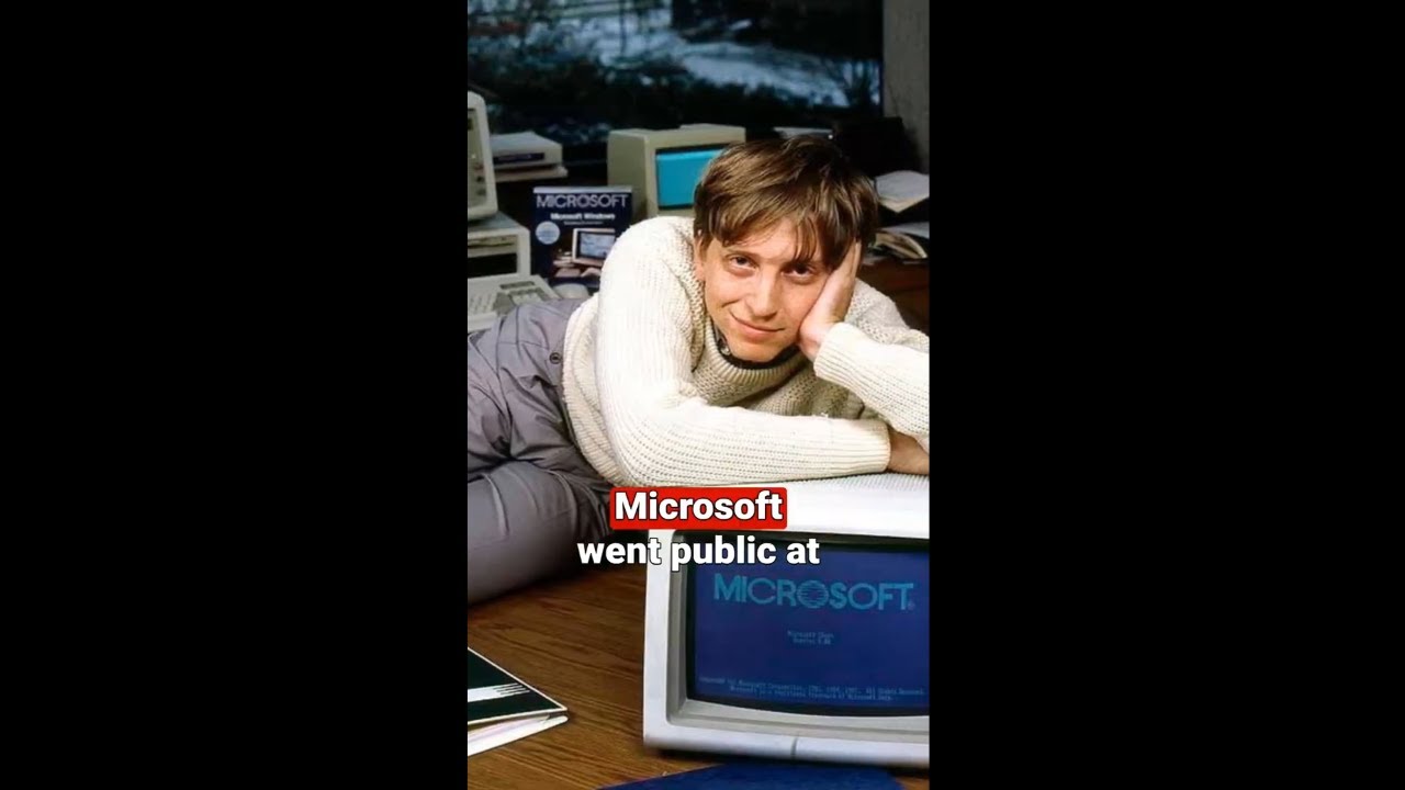 If You Invested $100 Into Microsoft In 1985, Here's How Much You'd Have Today 😱