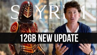 Skyrim Just Got a 12GB New Update & Paid Mods