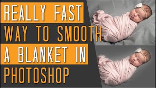 how to smooth a backdrop in photoshop fast
