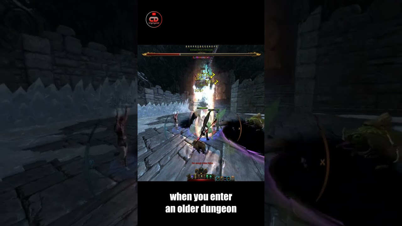 NeverWinter when you enter an older dungeon😂