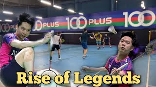 Professional badminton training for doubles (Part 1)