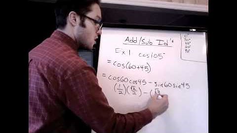 Addition and Subtraction Trig. Identities