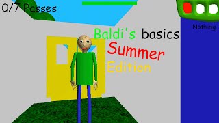 Baldi's Basics Summer Edition - Baldi's basics decompile / mod