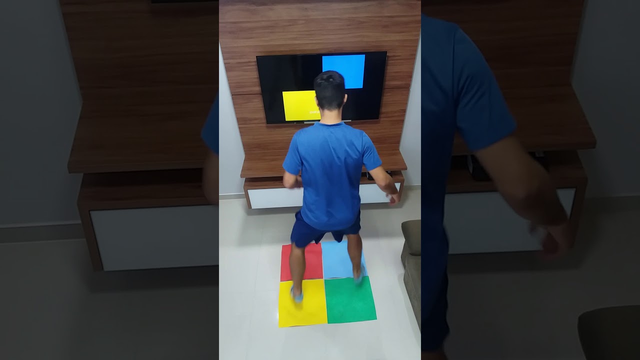 Jogos das cores - Jogos eletrônicos na Educação Física 