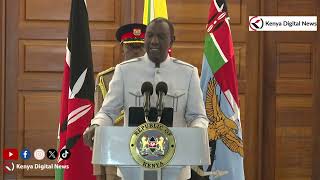 President Ruto's urgent Press Briefing as KDF Boss Francis Ogolla dies in helicopter crash!!