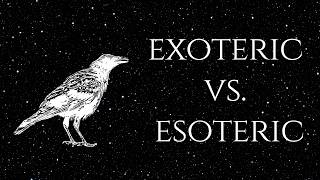 Differences between Esoteric and Exoteric Teachings