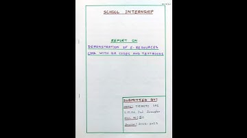 ||SCHOOL INTERNSHIP REPORT||D EL ED 2ND SEMESTER||