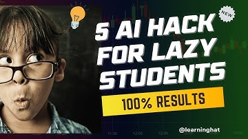 5 AI Hacks Every Student Must Know! (+ Bonus Tip!)