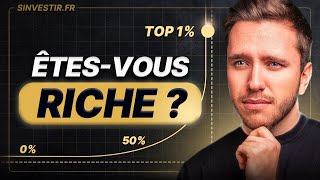Combien faut-il pour être riche en France ? Analyse du patrimoine des français & sa répartition