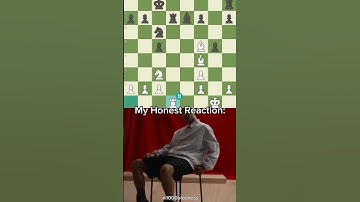My Honest Reaction after making this Brilliant Move: #chess #chesscom #chesstactics