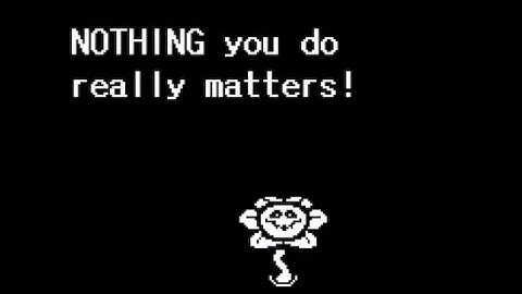 Undertale - Flowey doesn