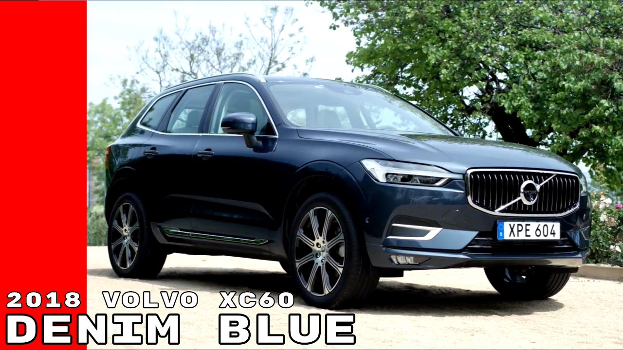 Denim Blue 2018 Volvo Xc60 D5 Drive Exterior Interior