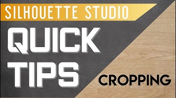 Silhouette Studio Quick Tips - Cropping to shapes, text and numbers
