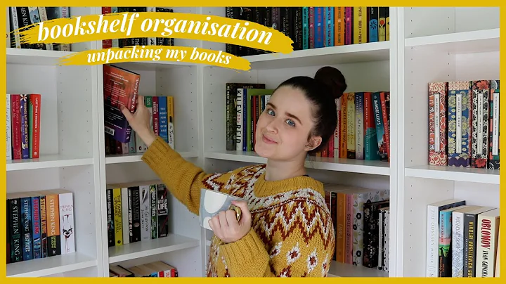 BOOKSHELF ORGANISATION // empty shelves, unpacking...