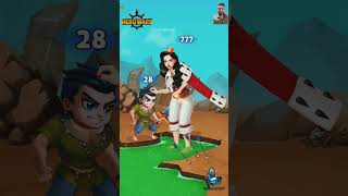 Leveling Up Has NEVER Been This Weird! 💀 #HeroWars #GamingFails