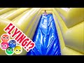 Indoor playground fun play 【This time reverse play】❤ It's look like Superman!?