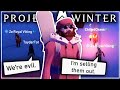 I SOLD OUT THE TRAITORS | Project Winter w/ Friends (Blackout DLC)