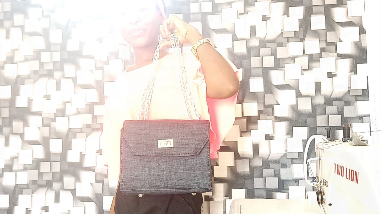 How To Sew Ankara Wax Bag Simple And Easy DIY diy ankaraprint