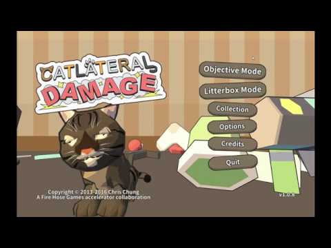 Video: „Catlateral Damage“yra Pirmojo Asmens Kačių Treniruoklis
