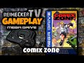 RTV Gameplay Comix Zone Mega Drive RTV Gameplay Comix Zone Mega Drive