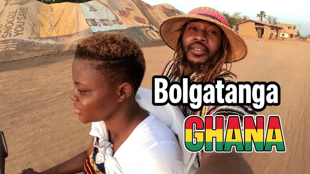 Пешеходная экскурсия по рынку Болгатанга 🇬🇭 | Настоящая уличная жизнь и природная атмосфера (4K)