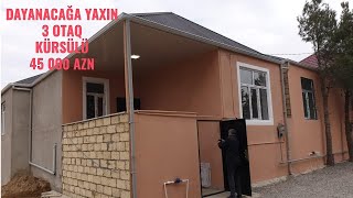 Kürsülü 3 Otaqli Xudmani̇ Heyetli̇ - Yola Yaxi̇n Ucuz Qi̇ymete Ev Sati̇sda 