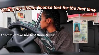 drive with me storytime: TAKING MY DRIVERS LICENSE TEST! *failed*