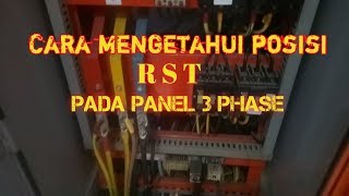 Cara mengetahui R S T pada tegangan 3phase
