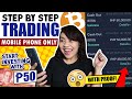 Bitcoin Trading at ₱50 Using PHONE! + ₱150,000: CASH-OUT w/ Proof | PDAX App TUTORIAL #StartWithPDAX