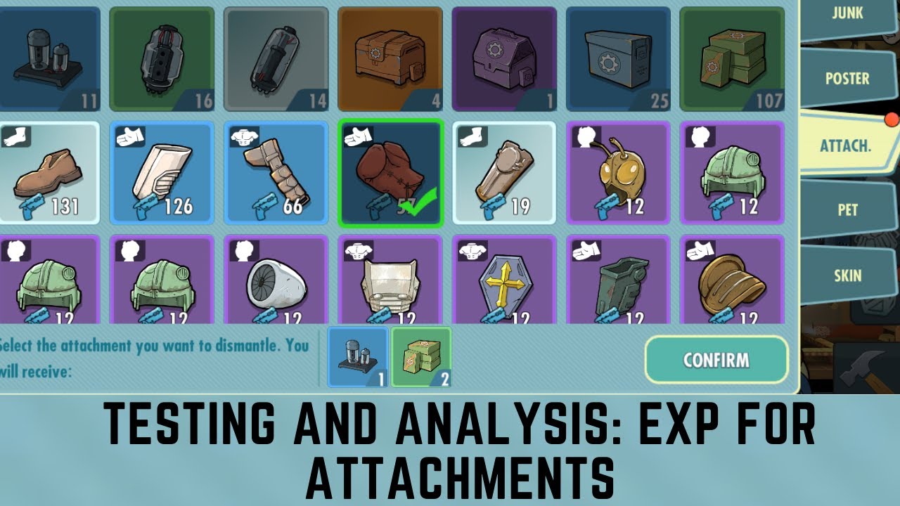 Fallout Shelter Online EXP From Attachments Is Dismantling Worth It Fallout Shelter Online EXP From Attachments Is Dismantling Worth It