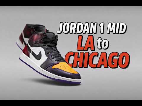 Air Jordan 1 Mid SE LA to Chicago Review! - YouTube Air Jordan 1 Mid SE LA to Chicago Review! - YouTube