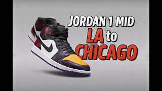 Air Jordan 1 Mid SE LA to Chicago Review!