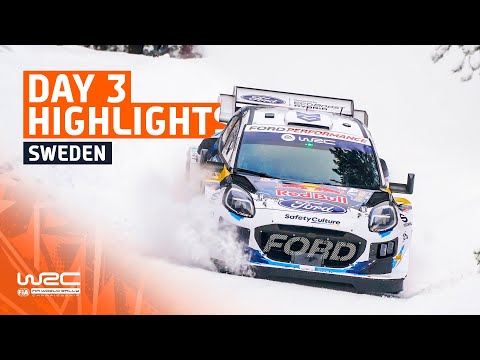 Day 3 Highlights | WRC Rally Sweden 2024