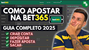 Como operar na Bet365 pelo celular?