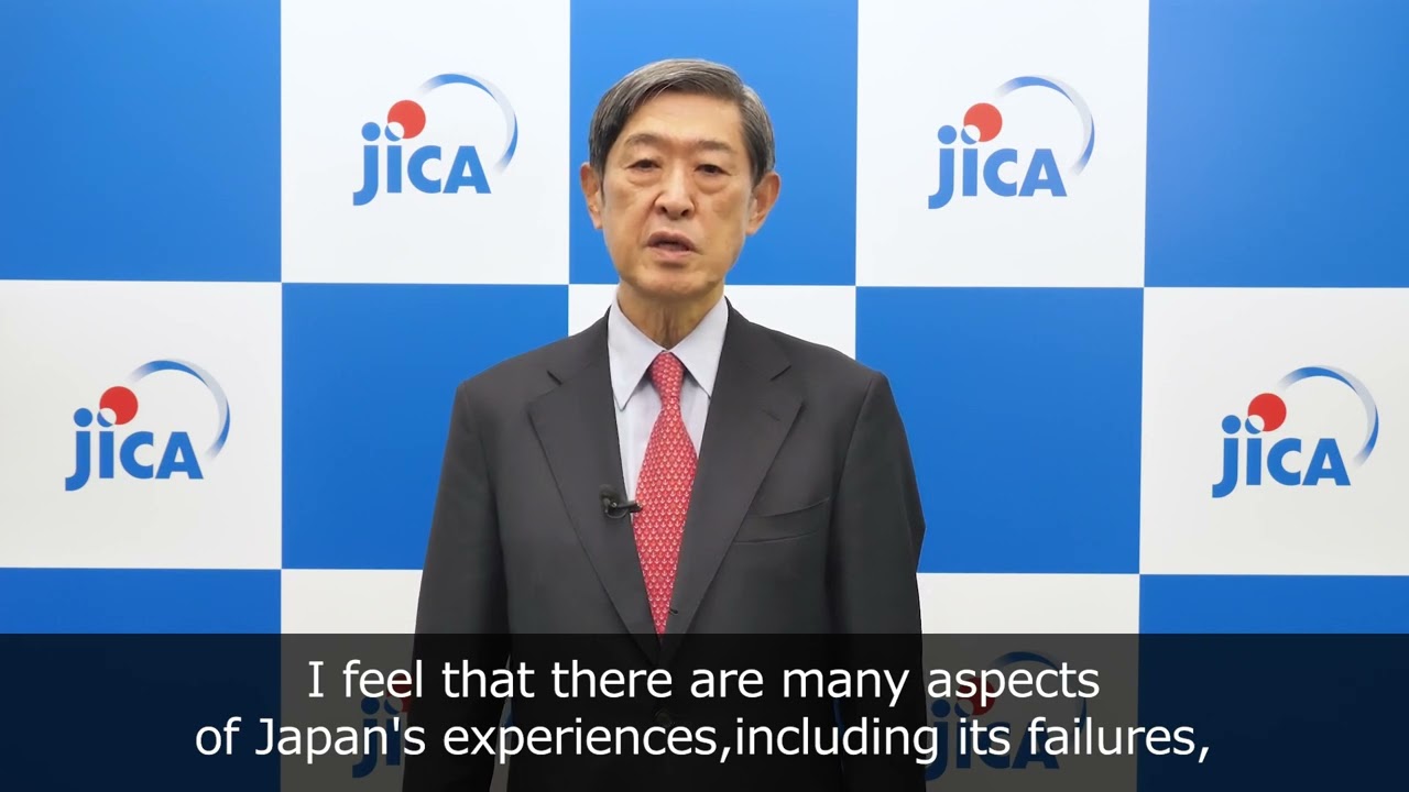 Download Message from JICA President, Dr. KITAOKA Shinichi to JICA Scholars