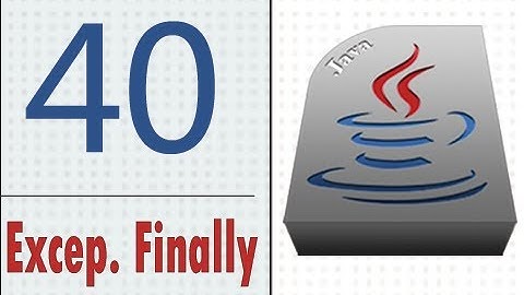 Tutorial Java - 40 - Excepciones (Finally).