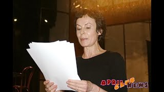 Ирина Апексимова на сборе труппы Театра на Таганке