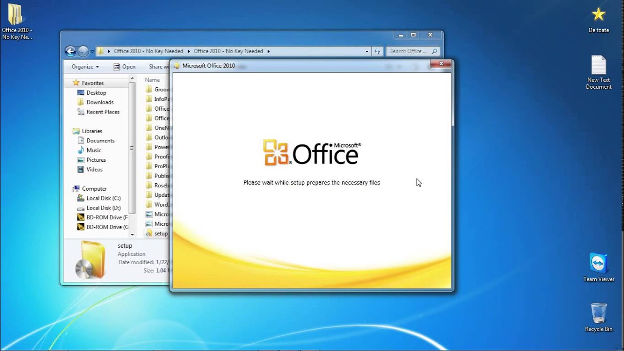 Cum Se Instaleaza Microsoft Office 2010 Youtube