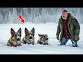 „Bist du verletzt?“, fragte ein Navy SEAL, als eine Hundemutter im Schnee stand