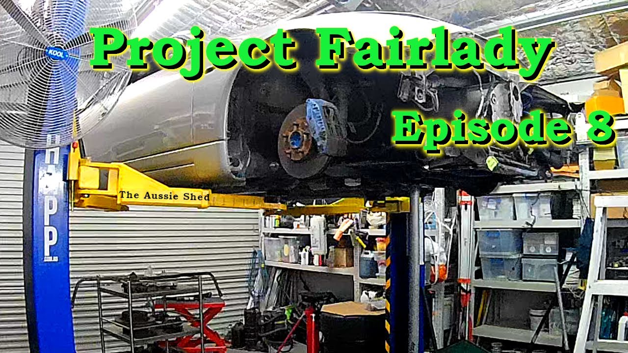 Rear Axle assembly Tear down on the Nissan Z32 300zx