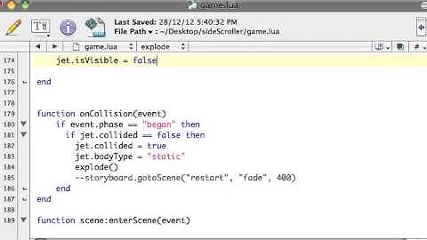 Corona SDK Game Tutorial - Part 14 (of 14)