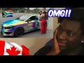 CANADIAN🇨🇦 REACTS TO GOLD DIGGER PRANK IN SOUTH AFRICA🇿🇦! #amapiano #southafrica #reaction #trending