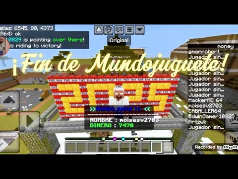 Destruyendo mi server de minecraft 😭 ¡Mundojuguete!