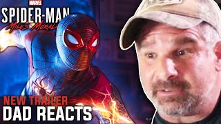 Dad Reacts to Marvel&#39;s Spider Man Miles Morales – Be Yourself TV Trailer!