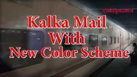 Project Utkrisht : Indian Railways gives Kalka mail swanky revamp with new Color Scheme