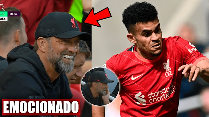 ASI REACCIONÓ KLOPP A LOS GOLES DE LUIS DIAZ | doblete colombiano | Luis Díaz abrió y cerró goleada