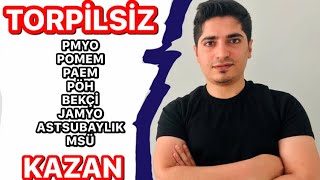 Torpi̇lsi̇z Nasil Kazanilir? Pmyo, Pomem, Paem, Pöh, Bekçi̇