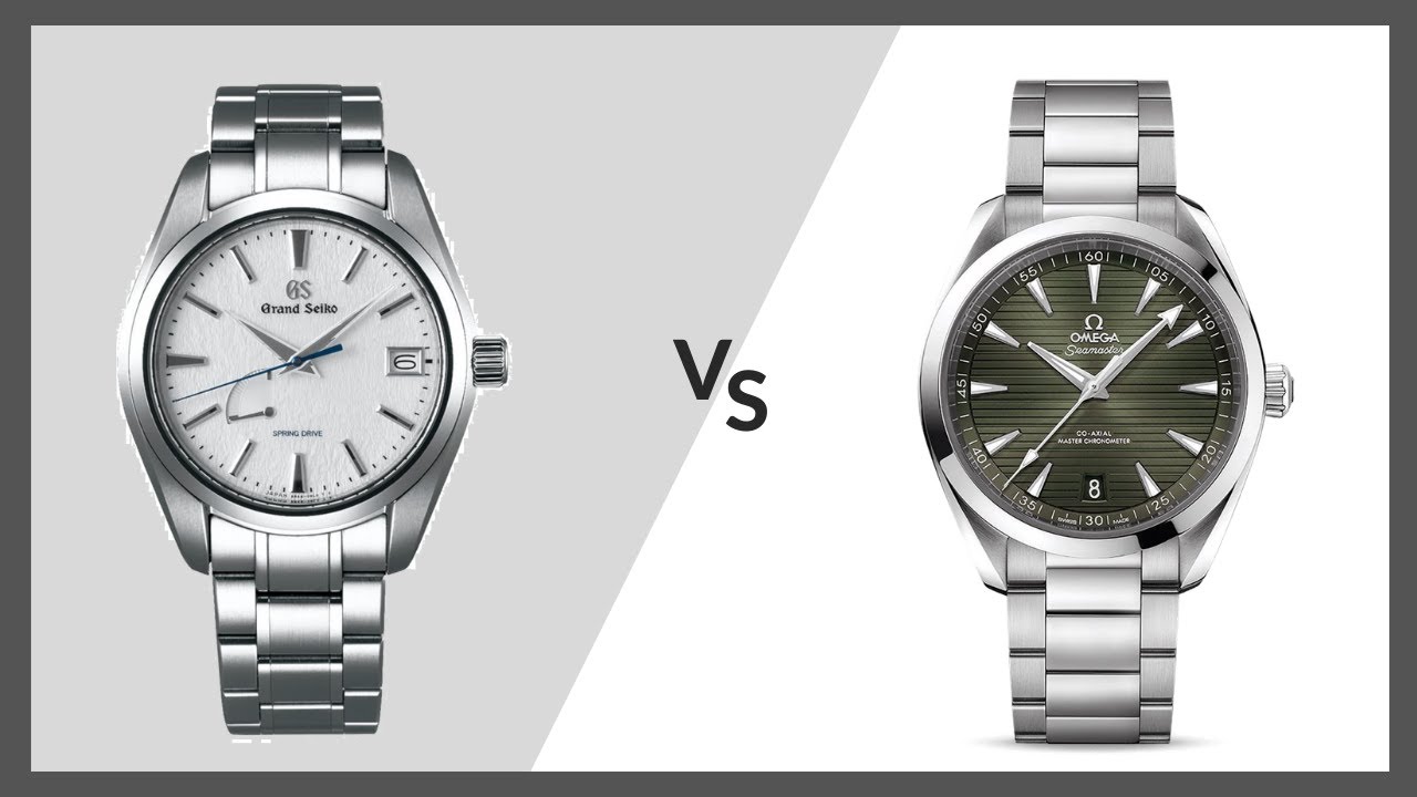 Grand Seiko SNOWFLAKE ❄️ vs. Omega Seamaster AQUA TERRA 🟢| UhrenDuell |  Juwelier Altherr | Köln - YouTube