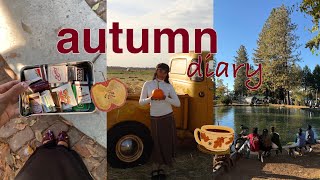 autumn diary 🍁 apple hill, pumpkin patch, haunted house 