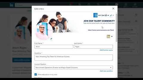 How to Change Background Image   LinkedIn